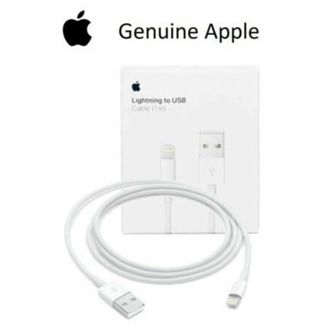 Apple USB-A To Lightning Fast Charging Cable for iPhone 6 7 8 Xs 11 ...