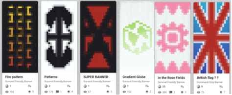 How to use banner patterns in minecraft