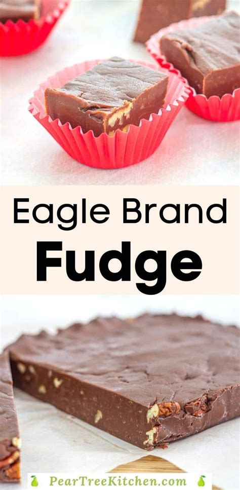 Try making this simple Eagle Brand Fudge that uses just 5 simple ...