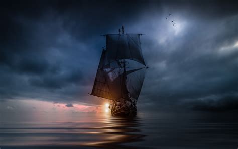 🔥 [30+] Sunset Sailing Wallpapers | WallpaperSafari