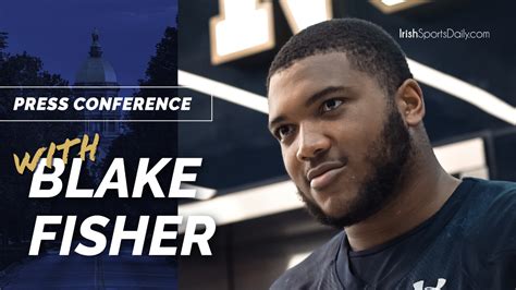 Video | Notre Dame OL Blake Fisher Gaining Confidence Every Week ...