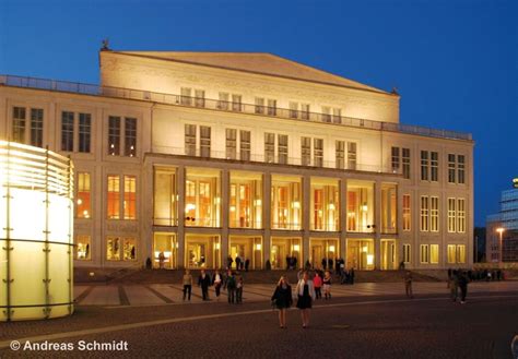 This picture shows the Leipzig Opera House. Leipzigs music history is ...