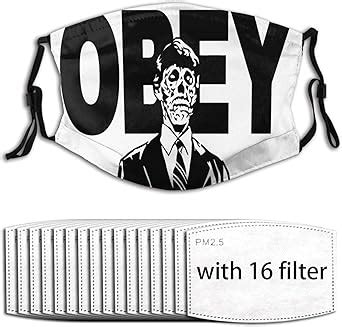 Amazon.com: Obey - They Live Masks Outdoor Adjustable Dust Dust Mask ...