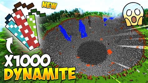 These DYNAMITE Destroyed My Minecraft World... - YouTube