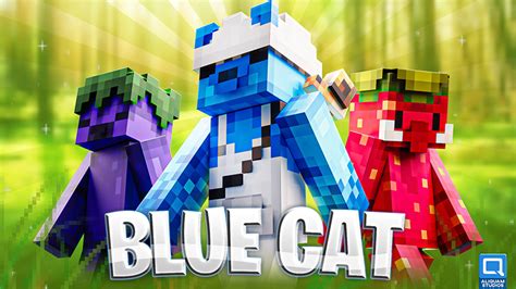 Blue Cat in Minecraft Marketplace | Minecraft