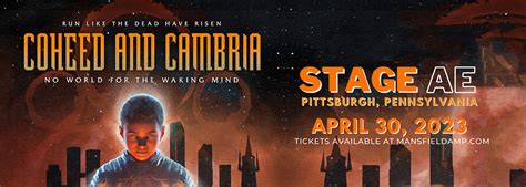 Coheed and Cambria Tickets | 30 April 2023 | Stage AE