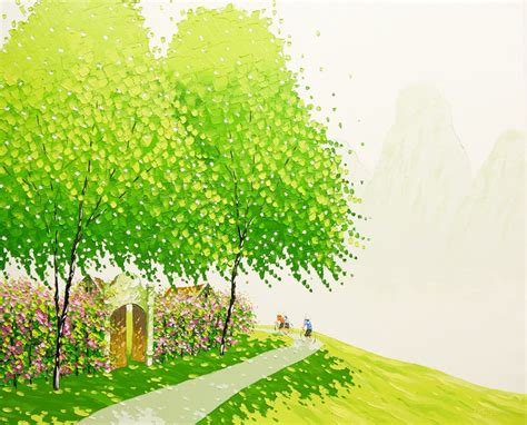 Vietnamese Landscapes Painted by Phan Thu Trang — Colossal