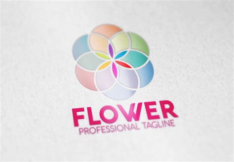 Flower Logo | Branding & Logo Templates ~ Creative Market