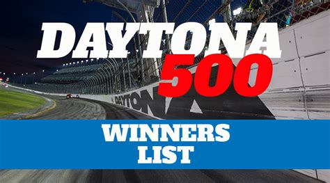 Daytona 500 Winners List (1959-2023) - Athlon Sports