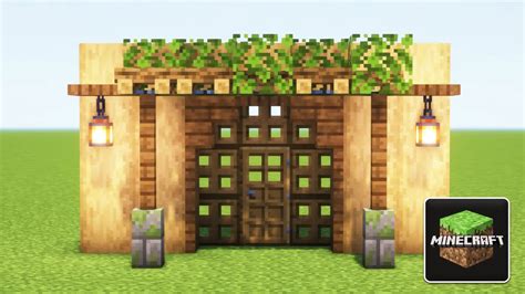 10 Stunning Minecraft Front Door Design Ideas! - Gamer Empire