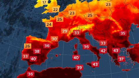 17th July 2023: New record temperatures expected across Southern Europe ...