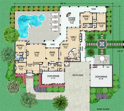 Pin by Charlene Boyden on 1 • HOMES: HOUSE PLANS | Country style house ...