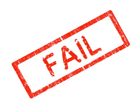 Fail Stamp PNG Transparent Background Images | pngteam.com