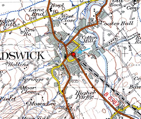 Disused Stations: Barnoldswick Station | Train map, Disused stations ...