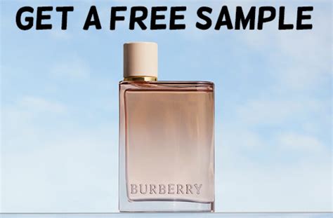 Free Burberry Her Intense Samples — Deals from SaveaLoonie!