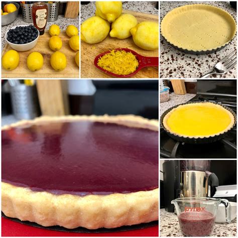 Blueberry Lemon Curd Tart | Cooking and baking, French cooking, Lemon ...