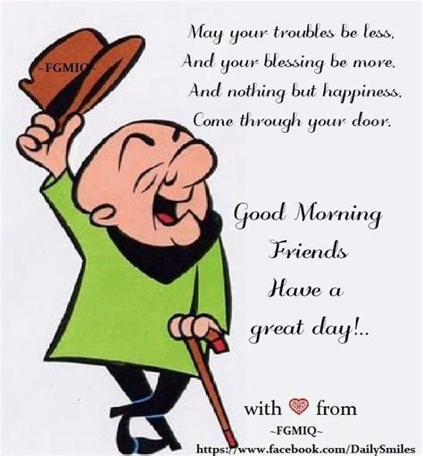 Mr. Magoo Good Morning Image Quotes