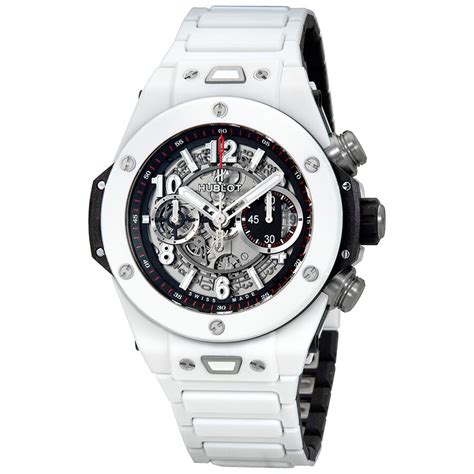 Hublot Big Bang Unico Automatic Men's White Ceramic Watch 411.HX.1170 ...