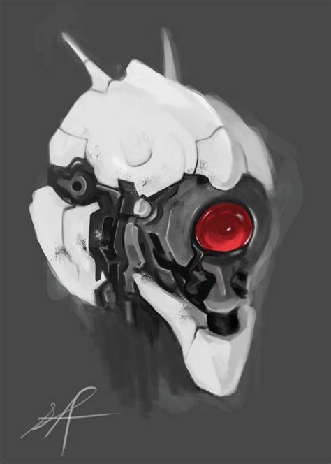 Robot Head by fluxscion on DeviantArt