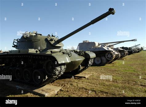 Historic Tanks Aberdeen Proving Ground Maryland Stock Photo, Royalty ...