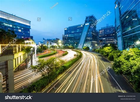 Gurgaon Haryana India 02022022 Cyber City Stock Photo 2192591559 ...