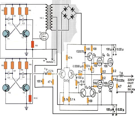 Inverter Circuit Diagram 2000w