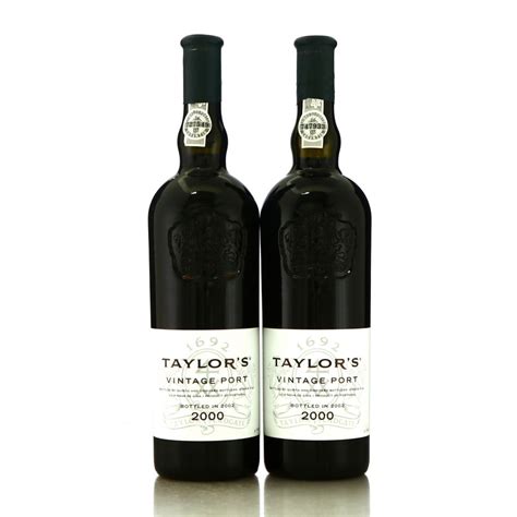 Taylor's 2000 Vintage Port 2x75cl | Wine Auctioneer