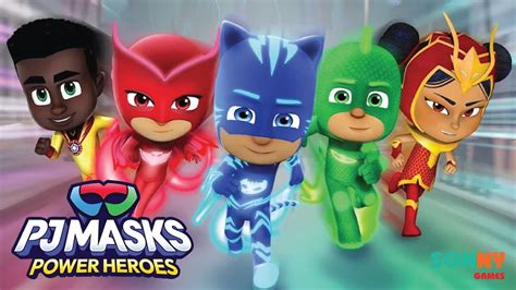 Pj Masks Power Heroes: All Characters Catboy, Gekko, Owlette, An Yu ...