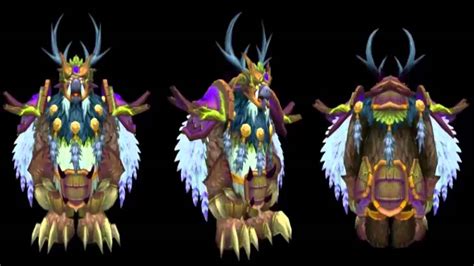 Legion Moonkin Forms Horde and Alliance - YouTube