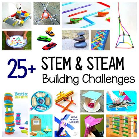 25+ STEM Challenges for Kids: Child-Centered Projects Focused on ...