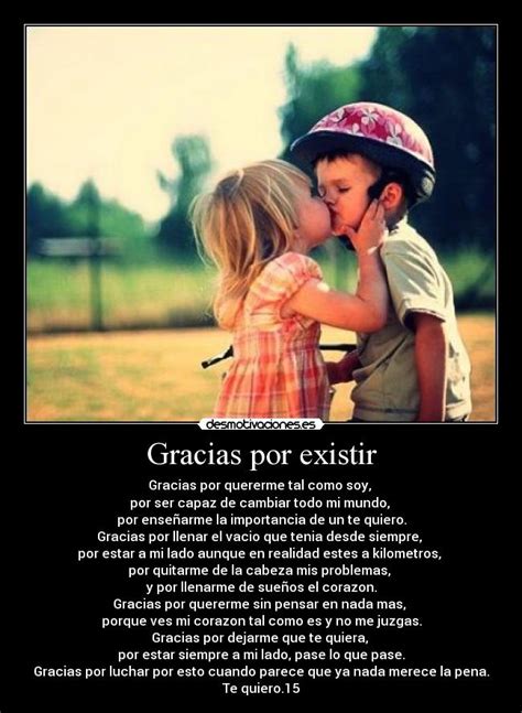 Gracias por todo te quiero desmotivaciones - Imagui