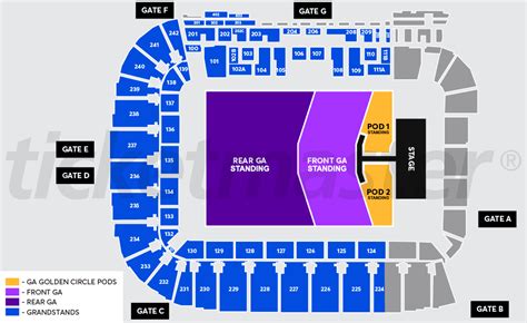 Pink Seating Map - Queensland Country Bank Stadium (North Queensland ...