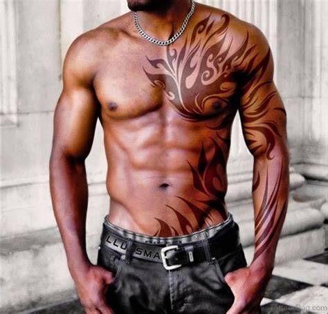 61 Stylish Tribal Tattoos On Chest