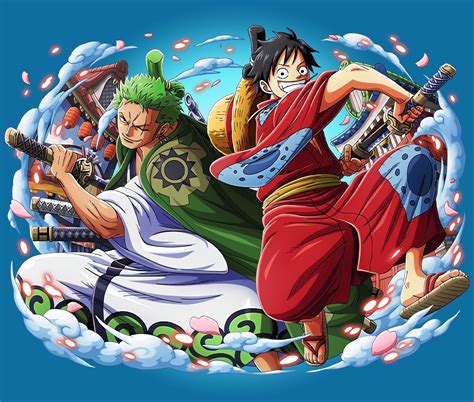 15+ luffy zoro wano - NazmalLaibah