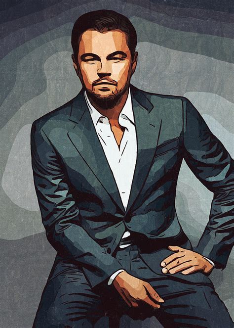 Leonardo DiCaprio Artwork Painting by New Art