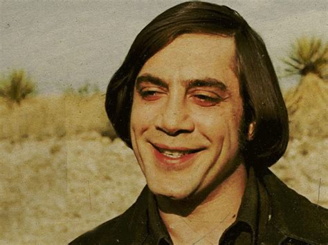 The classic Javier Bardem scene took 30 minutes to shoot