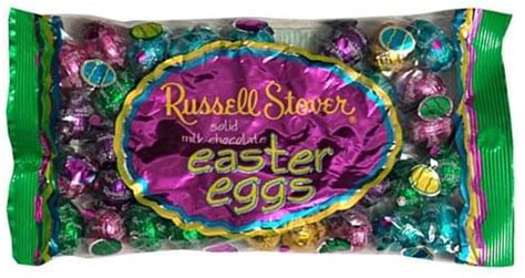 Russell Stover Solid Milk Chocolate Easter Eggs - 12 oz, Nutrition ...