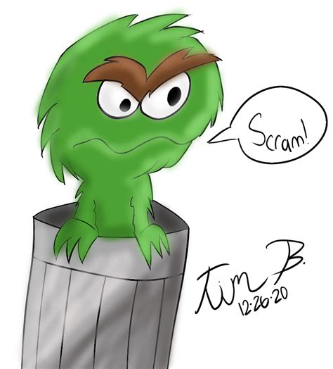 Oscar The Grouch PNG Photo | PNG All