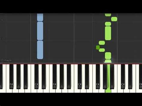 Leron Leron Sinta - Easy Piano (Synthesia) - YouTube