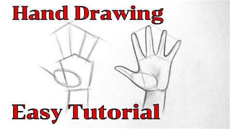 How To Draw A Hand Step By Step