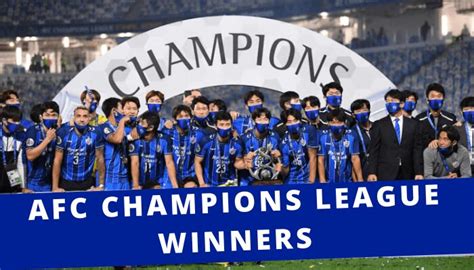 AFC Champions League Winners and Runner Ups List 2024