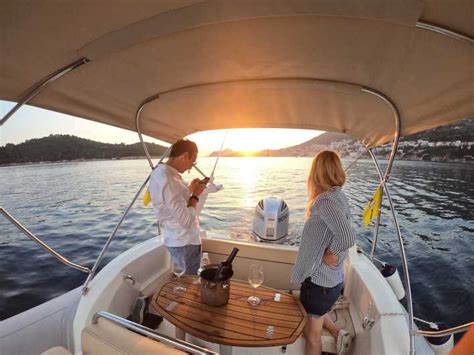 Dubrovnik: Private Boat Cruise at Sunset with Champagne | GetYourGuide