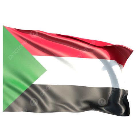 Sudan Flag Waving, Sudan Flag Waving Transparent, Sudan Flag, Sudan ...