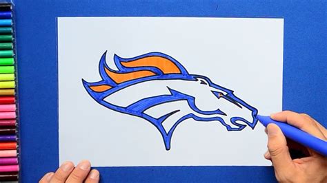 Easy Denver Broncos Drawings - magicheft