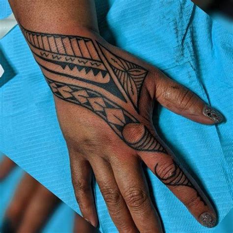 Bonnie Seeley Tribal Hand Tattoo by Bonnie Seeley: TattooNOW