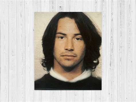 Keanu Reeves Print Keanu Reeves Mugshot Celebrities - Etsy