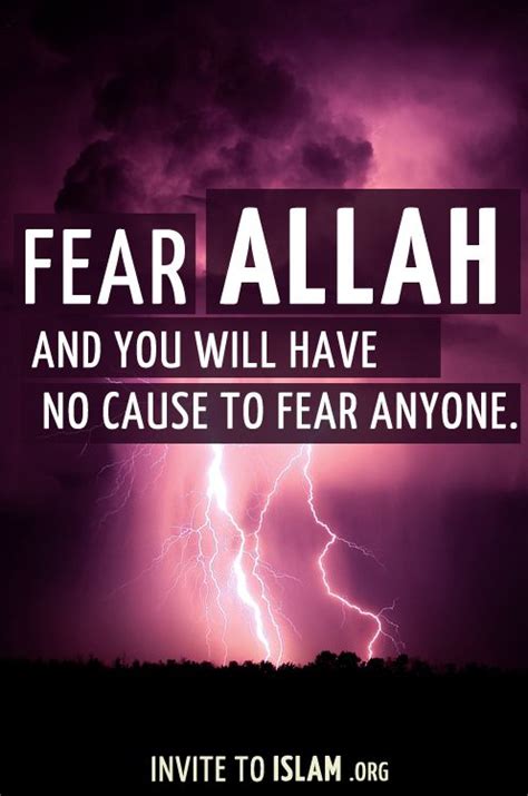 Fear Allah Quotes. QuotesGram