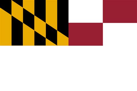 Maryland State Flag PNG & SVG Vector - Freebie Supply