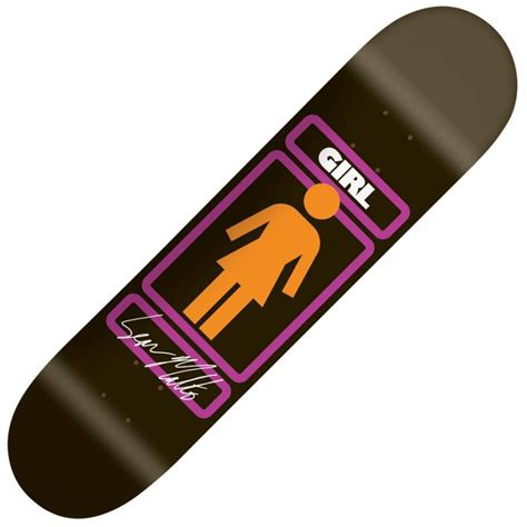 Girl Skateboards Girl Sean Malto Sign Here Skateboard Deck 8.125 ...