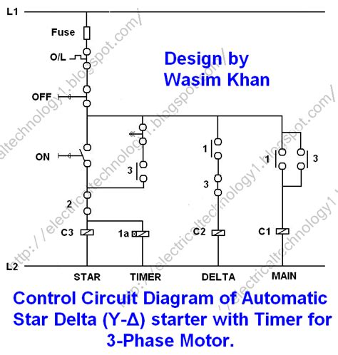 Star Delta Motor Starter Wiring Diagram Pdf - Database - Faceitsalon.com